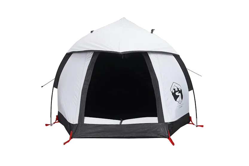 Vidaxl Camping Tent Dome 1-person White Blackout Fabric Waterproof Vidaxl Camping Tent Dome 1-person White Blackout Fabric Waterproof