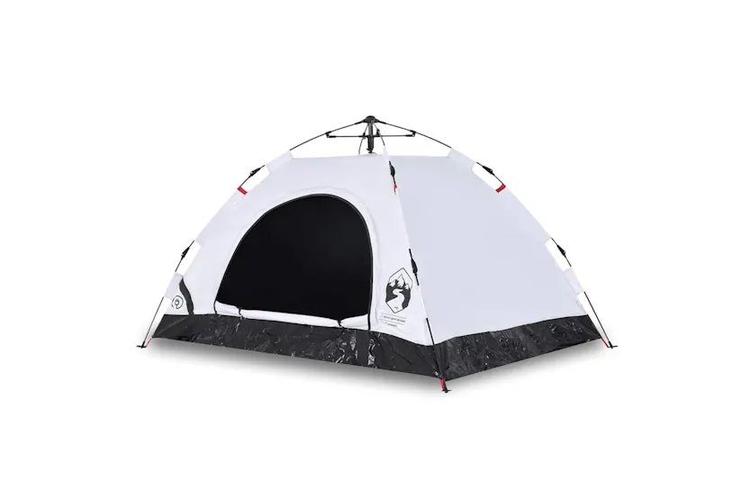 Vidaxl Camping Tent 2-person White Blackout Fabric Quick Release Vidaxl Camping Tent 2-person White Blackout Fabric Quick Release