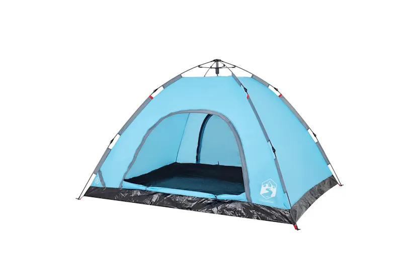 Vidaxl Camping Tent 4-person Blue Quick Release Vidaxl Camping Tent 4-person Blue Quick Release