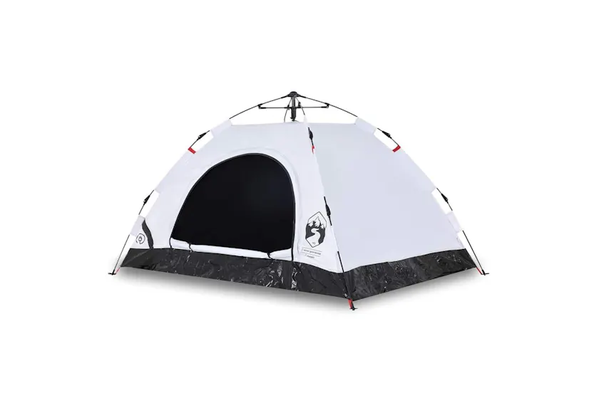 Vidaxl Camping Tent 4-person White Blackout Fabric Quick Release Vidaxl Camping Tent 4-person White Blackout Fabric Quick Release