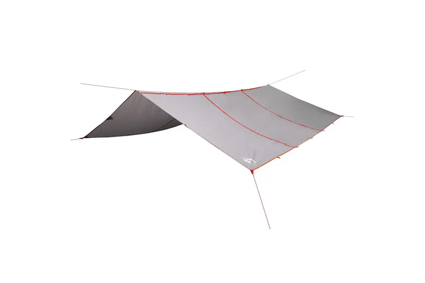 Vidaxl Camping Tarp Grey And Orange 420x440 Cm Waterproof Vidaxl Camping Tarp Grey And Orange 420x440 Cm Waterproof