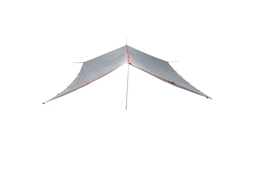 Vidaxl Camping Tarp Grey And Orange 420x440 Cm Waterproof Vidaxl Camping Tarp Grey And Orange 420x440 Cm Waterproof