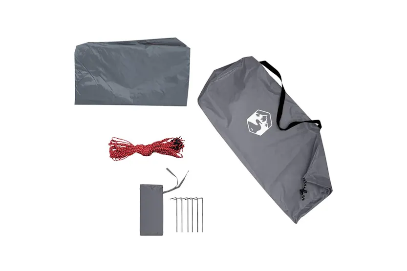 Vidaxl Camping Tarp Grey And Orange 420x440 Cm Waterproof Vidaxl Camping Tarp Grey And Orange 420x440 Cm Waterproof