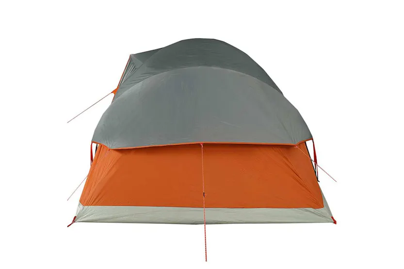 Vidaxl Family Tent Dome 9-person Orange Waterproof Vidaxl Family Tent Dome 9-person Orange Waterproof