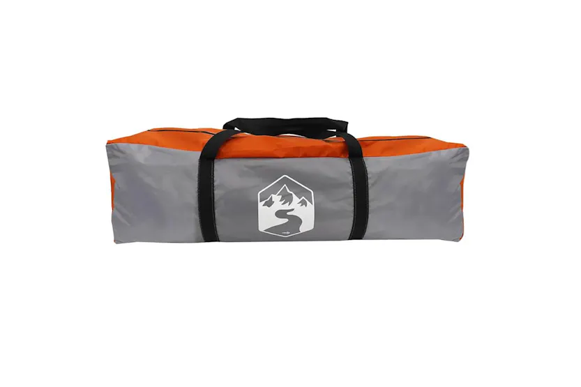 Vidaxl Family Tent Dome 9-person Orange Waterproof Vidaxl Family Tent Dome 9-person Orange Waterproof