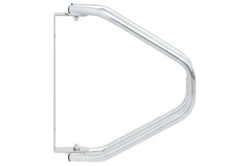 Vidaxl Bicycle Stand Wall Mounted 2 Pcs Galvanised Steel Vidaxl Bicycle Stand Wall Mounted 2 Pcs Galvanised Steel