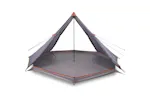 Vidaxl Family Tent Tipi 8-person Grey And Orange Waterproof Vidaxl Family Tent Tipi 8-person Grey And Orange Waterproof