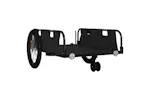 Vidaxl Bike Trailer Black Oxford Fabric And Iron Vidaxl Bike Trailer Black Oxford Fabric And Iron