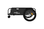 Vidaxl Bike Trailer Black Oxford Fabric And Iron Vidaxl Bike Trailer Black Oxford Fabric And Iron