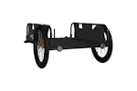 Vidaxl Bike Trailer Black Oxford Fabric And Iron Vidaxl Bike Trailer Black Oxford Fabric And Iron