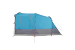 Vidaxl Camping Tent Tunnel 3-person Blue Waterproof Vidaxl Camping Tent Tunnel 3-person Blue Waterproof