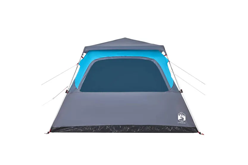 Vidaxl Family Tent Dome 6-person Blue Quick Release Vidaxl Family Tent Dome 6-person Blue Quick Release