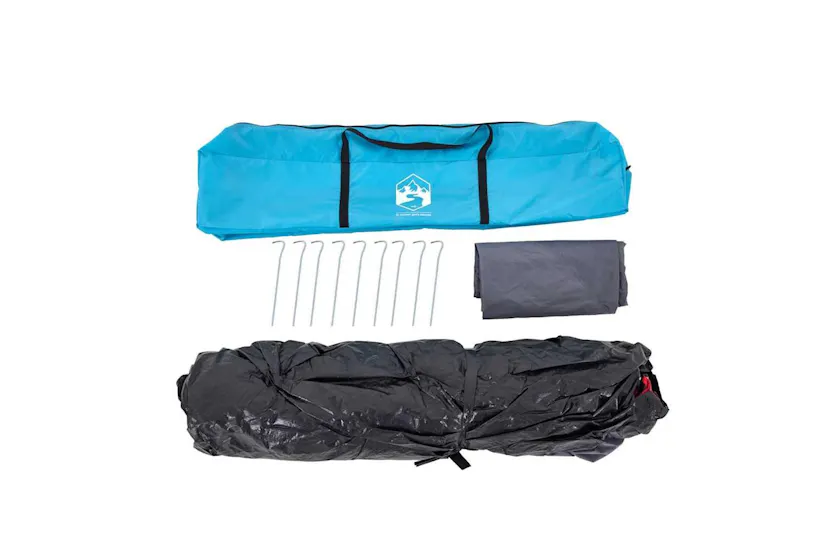 Vidaxl Family Tent Dome 6-person Blue Quick Release Vidaxl Family Tent Dome 6-person Blue Quick Release