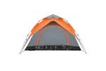 Vidaxl Camping Tent Dome 3-person Grey And Orange Quick Release Vidaxl Camping Tent Dome 3-person Grey And Orange Quick Release