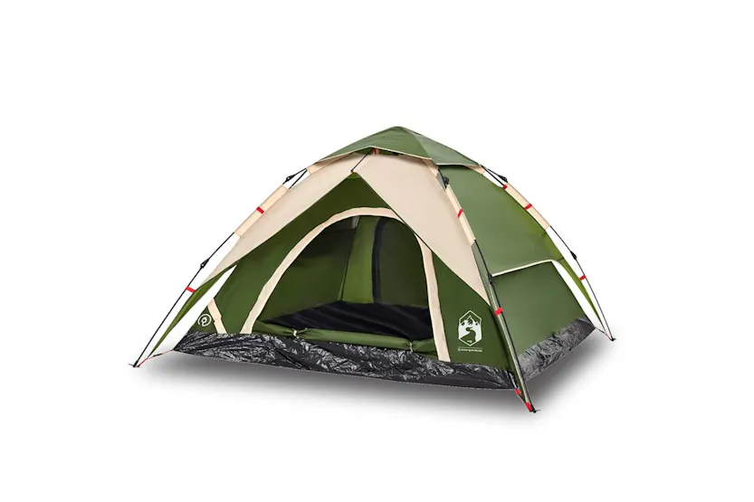 Vidaxl Camping Tent Dome 5-person Green Quick Release Vidaxl Camping Tent Dome 5-person Green Quick Release