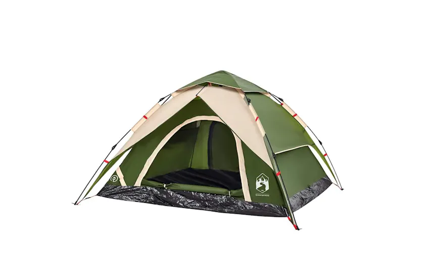 Vidaxl Camping Tent Dome 5-person Green Quick Release Vidaxl Camping Tent Dome 5-person Green Quick Release