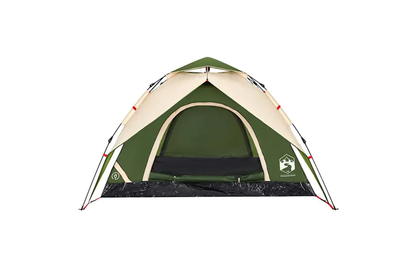 Vidaxl Camping Tent Dome 5-person Green Quick Release Vidaxl Camping Tent Dome 5-person Green Quick Release