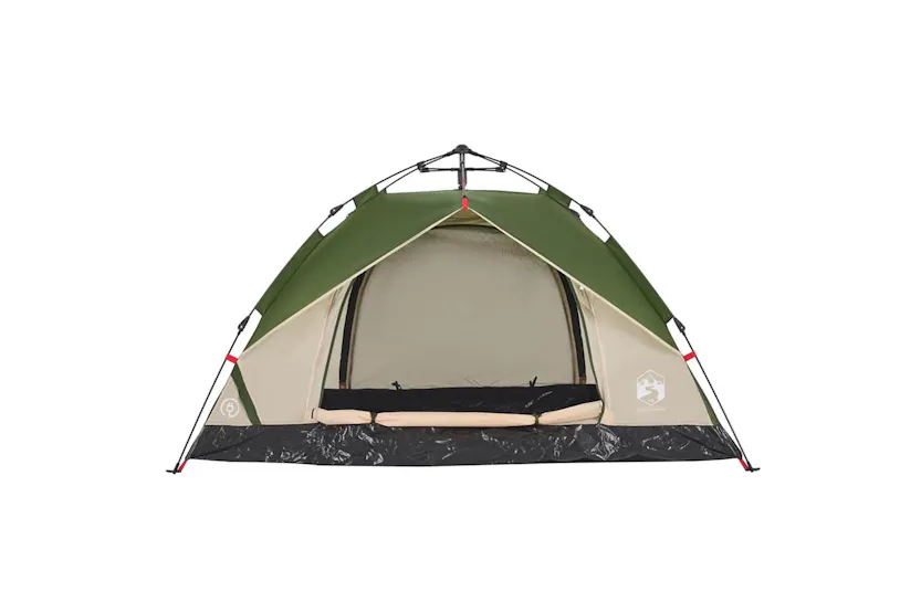 Vidaxl Camping Tent Dome 3-person Green Quick Release Vidaxl Camping Tent Dome 3-person Green Quick Release