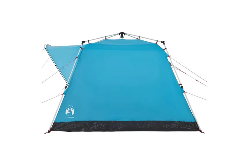 Vidaxl Camping Tent Cabin 4-person Blue Quick Release Vidaxl Camping Tent Cabin 4-person Blue Quick Release