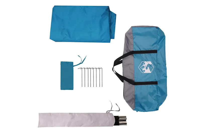 Vidaxl Camping Tarp Blue 430x380x210 Cm Waterproof Vidaxl Camping Tarp Blue 430x380x210 Cm Waterproof