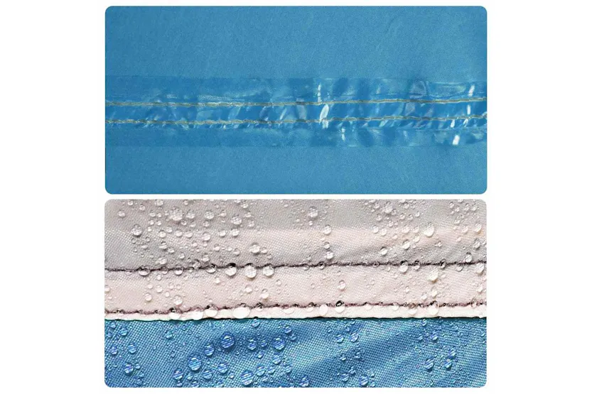 Vidaxl Camping Tarp Blue 430x380x210 Cm Waterproof Vidaxl Camping Tarp Blue 430x380x210 Cm Waterproof