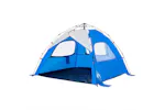 Vidaxl Beach Tent 3-person Azure Blue Quick Release Waterproof Vidaxl Beach Tent 3-person Azure Blue Quick Release Waterproof