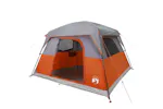 Vidaxl Camping Tent Cabin 4-person Orange Waterproof Vidaxl Camping Tent Cabin 4-person Orange Waterproof