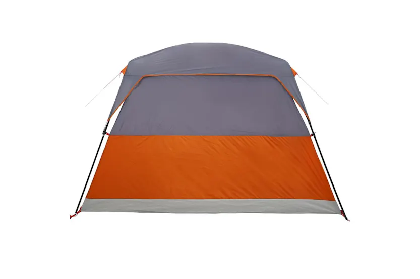 Vidaxl Camping Tent Cabin 4-person Orange Waterproof Vidaxl Camping Tent Cabin 4-person Orange Waterproof