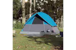 Vidaxl Camping Tent Dome 3-person Blue Waterproof Vidaxl Camping Tent Dome 3-person Blue Waterproof