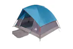 Vidaxl Camping Tent Dome 3-person Blue Waterproof Vidaxl Camping Tent Dome 3-person Blue Waterproof