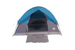 Vidaxl Camping Tent Dome 3-person Blue Waterproof Vidaxl Camping Tent Dome 3-person Blue Waterproof