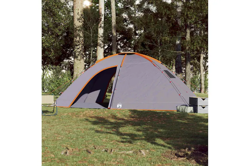Vidaxl Camping Tent 8-person Orange Waterproof Vidaxl Camping Tent 8-person Orange Waterproof