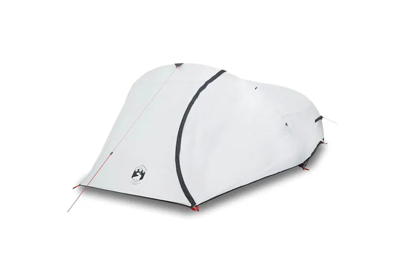 Vidaxl Camping Tent Dome 4-person White Blackout Fabric Waterproof Vidaxl Camping Tent Dome 4-person White Blackout Fabric Waterproof