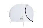 Vidaxl Camping Tent Dome 4-person White Blackout Fabric Waterproof Vidaxl Camping Tent Dome 4-person White Blackout Fabric Waterproof