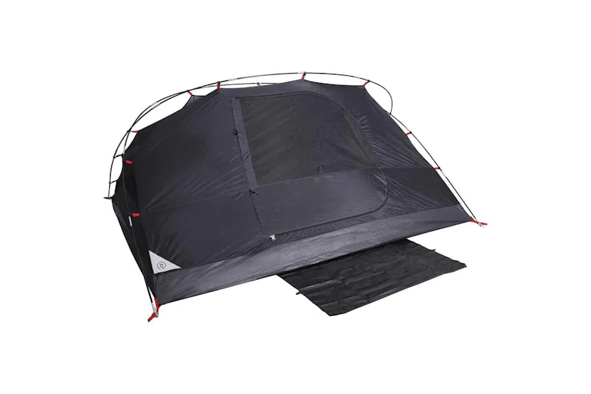 Vidaxl Camping Tent Dome 4-person White Blackout Fabric Waterproof Vidaxl Camping Tent Dome 4-person White Blackout Fabric Waterproof