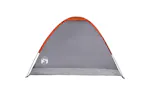 Vidaxl Camping Tent Dome 4-person Grey And Orange Waterproof Vidaxl Camping Tent Dome 4-person Grey And Orange Waterproof