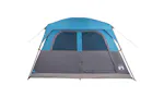 Vidaxl Family Tent Cabin 6-person Blue Waterproof Vidaxl Family Tent Cabin 6-person Blue Waterproof