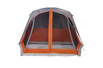Vidaxl Family Tent With Porch 6-person Grey And Orange Waterproof Vidaxl Family Tent With Porch 6-person Grey And Orange Waterproof