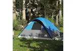 Vidaxl Family Tent Dome 6-person Blue Waterproof Vidaxl Family Tent Dome 6-person Blue Waterproof