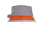 Vidaxl Family Tent Dome 6-person Orange Waterproof Vidaxl Family Tent Dome 6-person Orange Waterproof