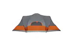 Vidaxl Family Tent Tipi 8-person Grey And Orange Waterproof Vidaxl Family Tent Tipi 8-person Grey And Orange Waterproof