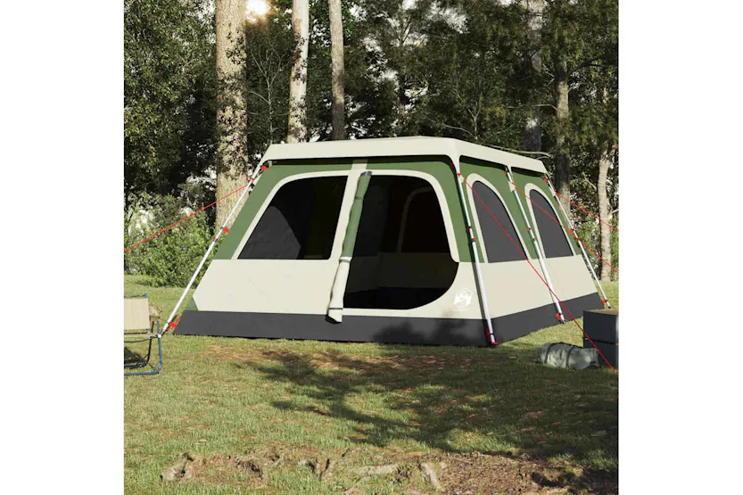 Vidaxl Family Tent Dome 8-person Green Quick Release Vidaxl Family Tent Dome 8-person Green Quick Release