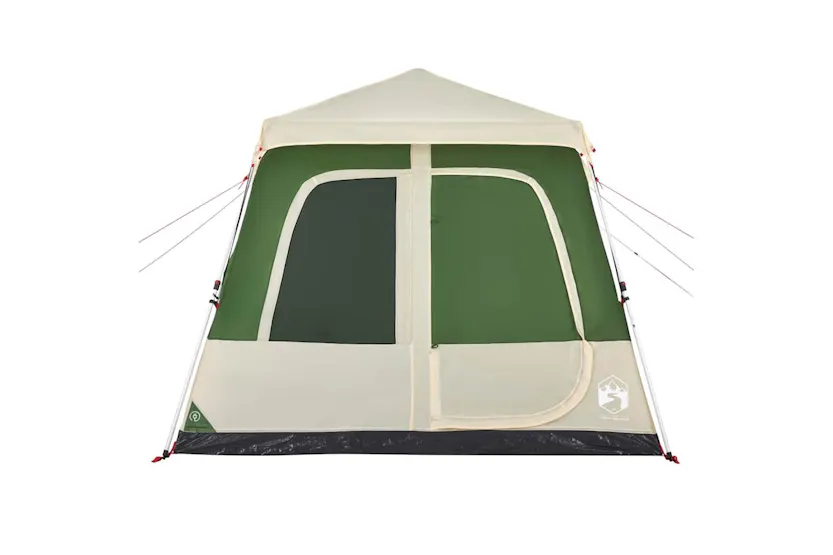 Vidaxl Family Tent Dome 8-person Green Quick Release Vidaxl Family Tent Dome 8-person Green Quick Release