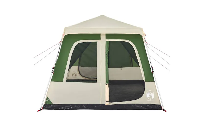 Vidaxl Family Tent Dome 8-person Green Quick Release Vidaxl Family Tent Dome 8-person Green Quick Release