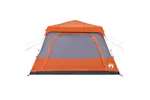 Vidaxl Family Tent Dome 10-person Grey And Orange Quick Release Vidaxl Family Tent Dome 10-person Grey And Orange Quick Release