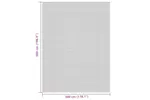Vidaxl Tent Carpet Cream 5x3 M Vidaxl Tent Carpet Cream 5x3 M
