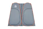 Vidaxl Privacy Tent Grey And Orange Pop-up Waterproof Vidaxl Privacy Tent Grey And Orange Pop-up Waterproof