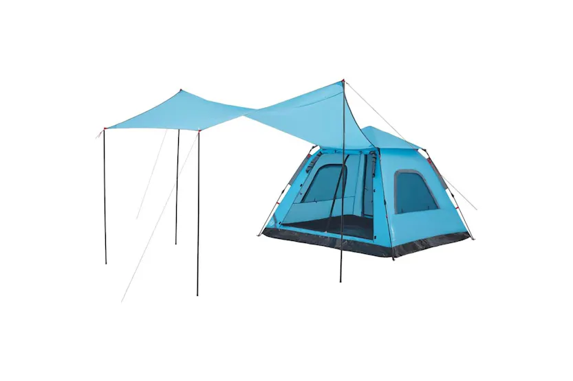 Vidaxl Camping Tent Dome 5-person Blue Quick Release Vidaxl Camping Tent Dome 5-person Blue Quick Release