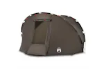 Vidaxl Fishing Tent 5-person Brown Waterproof Vidaxl Fishing Tent 5-person Brown Waterproof