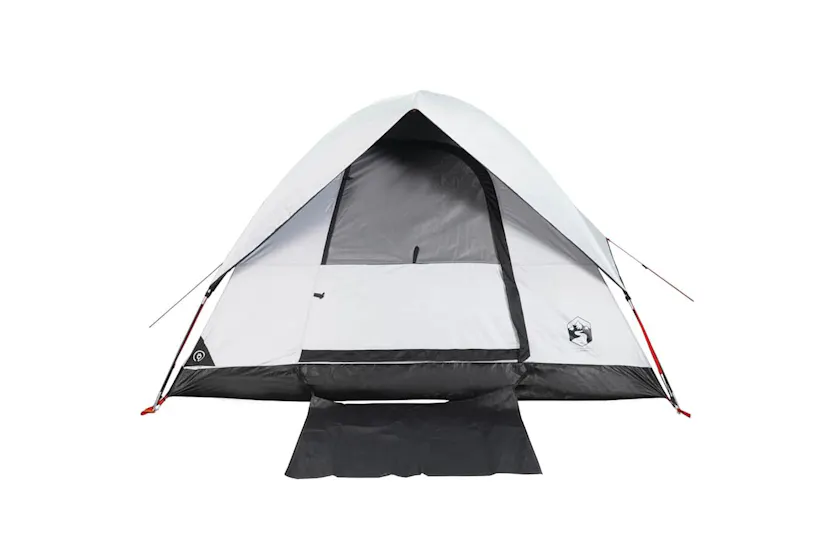Vidaxl Camping Tent Dome 2-person White Blackout Fabric Waterproof Vidaxl Camping Tent Dome 2-person White Blackout Fabric Waterproof